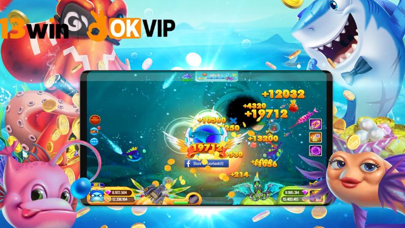 Bắn cá miễn phí 13win – Chơi không cần nạp, vẫn vui 3 Lợi ích của việc chơi bắn cá miễn phí