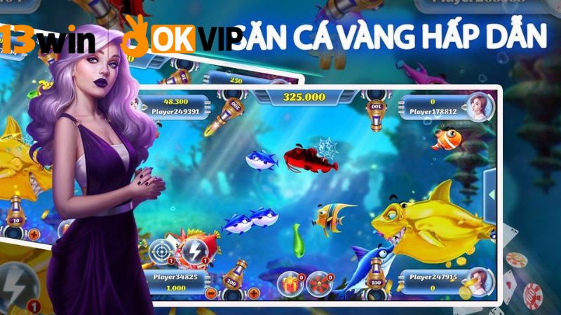 Chơi bắn cá 3D 13win – Đồ họa đẹp, thưởng cực chất 2 Đồ họa tuyệt đẹp của bắn cá 3D 13win