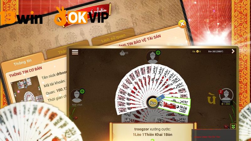 Đánh chắn 13win chuẩn Bắc, thưởng lớn mỗi ván 2 Cách chơi đánh chắn 13win