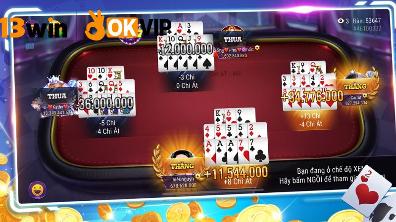 Mậu binh 13win hấp dẫn, thưởng lớn mỗi ván 4 Kinh nghiệm từ những người chơi chuyên nghiệp